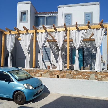 Κυκλαδίτικη Βίλα Στην Παραλία Αντώνηδες, Κύθνου Kythnos Bagian luar foto