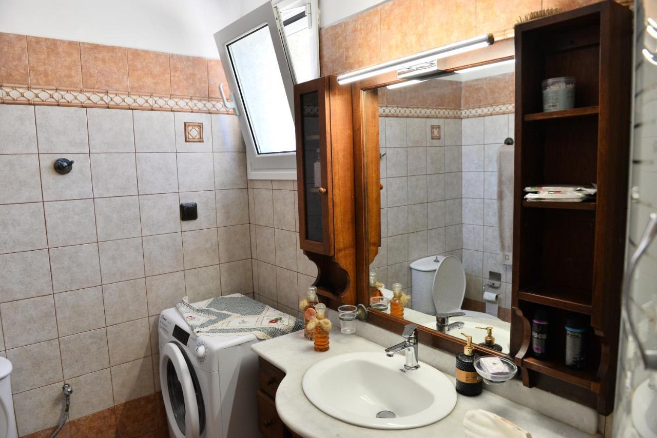 Κυκλαδίτικη Βίλα Στην Παραλία Αντώνηδες, Κύθνου Kythnos Bagian luar foto
