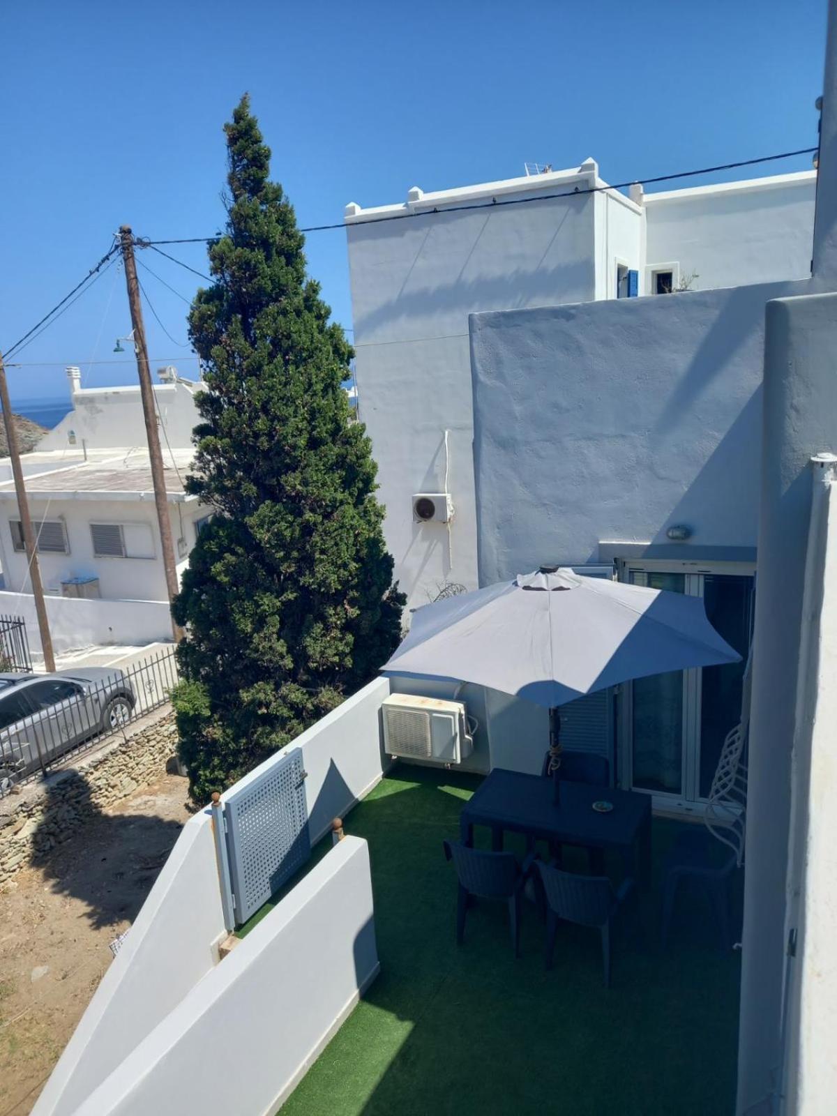 Κυκλαδίτικη Βίλα Στην Παραλία Αντώνηδες, Κύθνου Kythnos Bagian luar foto